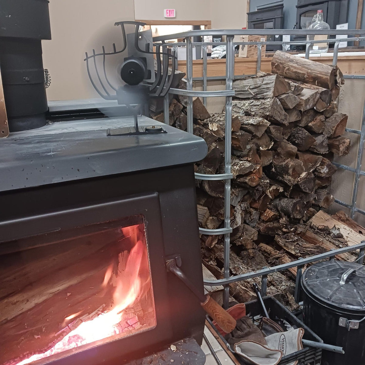 Lehman's Heat-Powered Oscillating Stove Fan