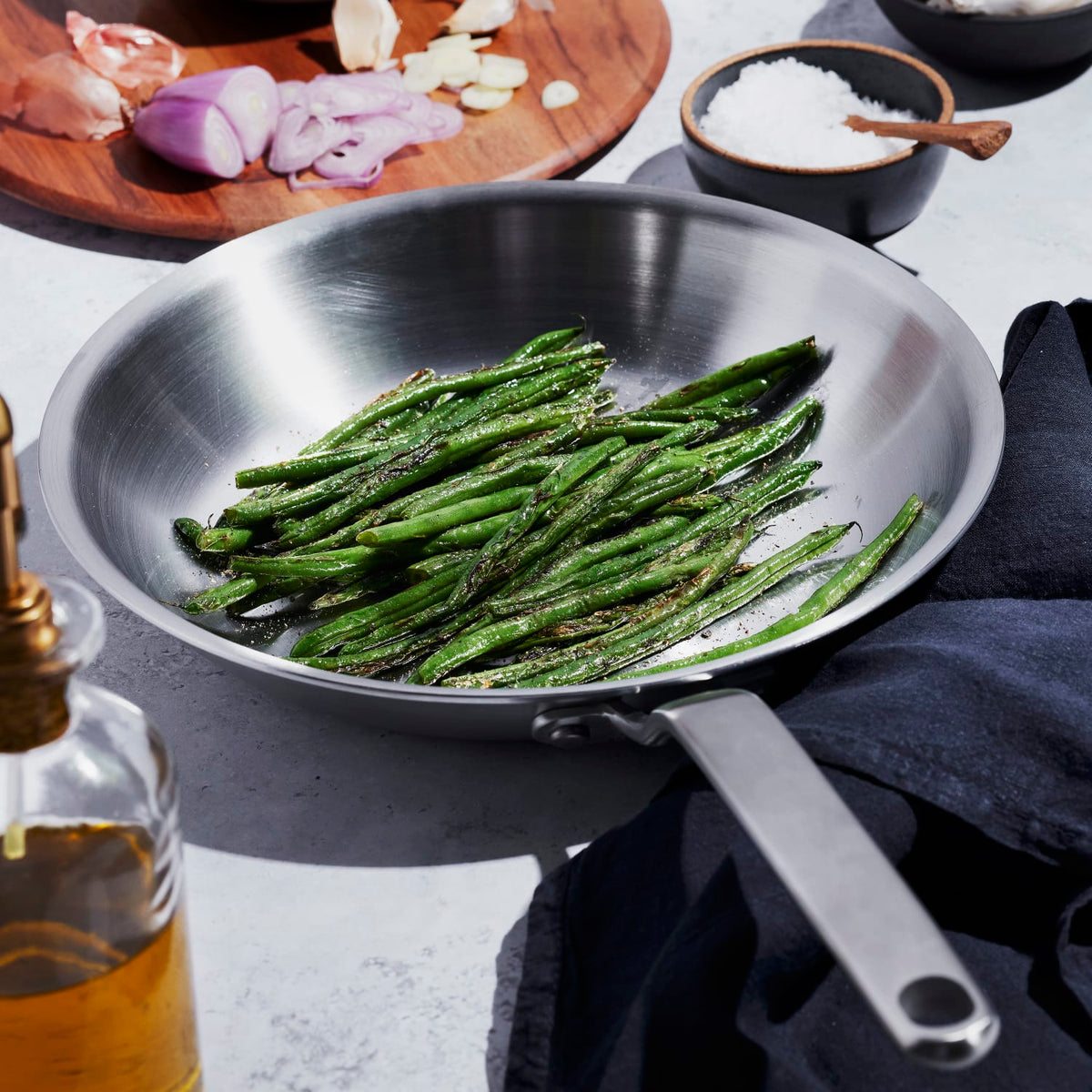 Heritage Steel Eater Fully Clad Fry Pan - Choice of Size