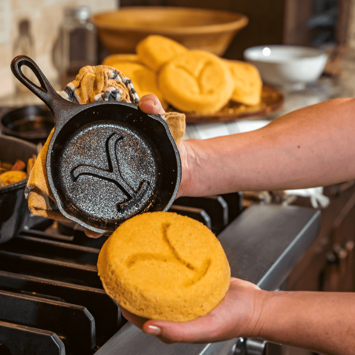 Lodge Yellowstone Cast Iron Skillets