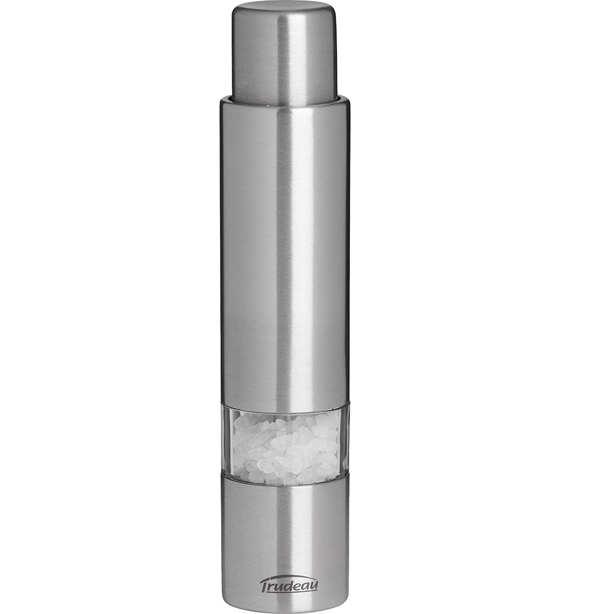 One-Hand Salt Mill - Stainless Steel