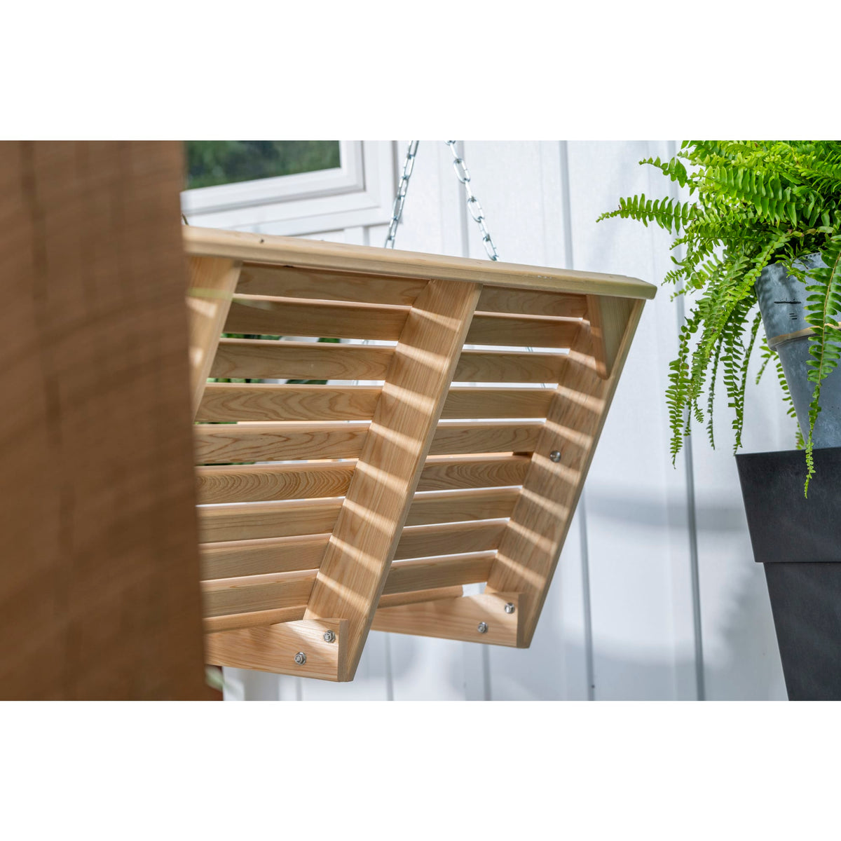 Cypress 5 Foot Hanging Amish Porch Swing