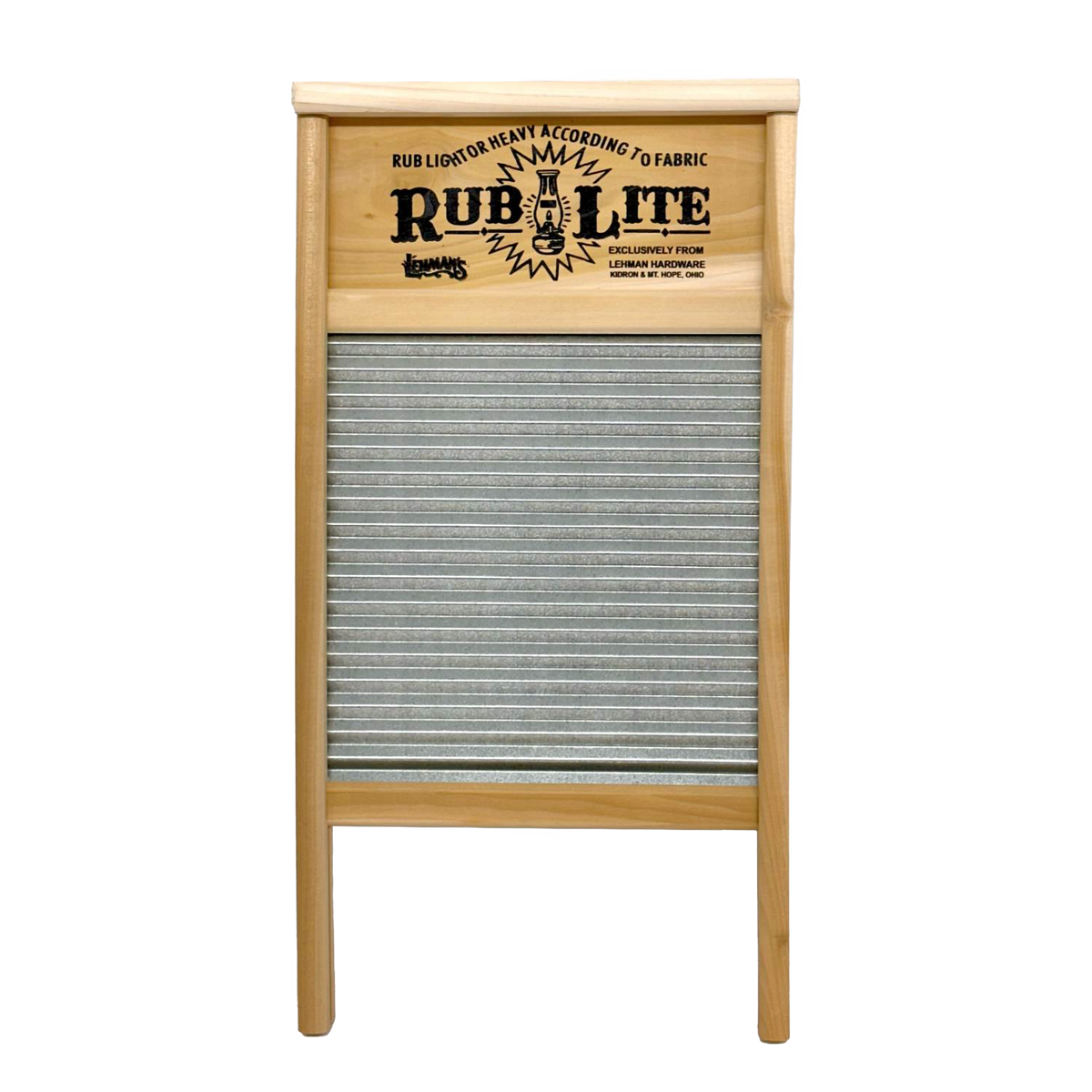 Lehman's Galvanized Wavy Washboard