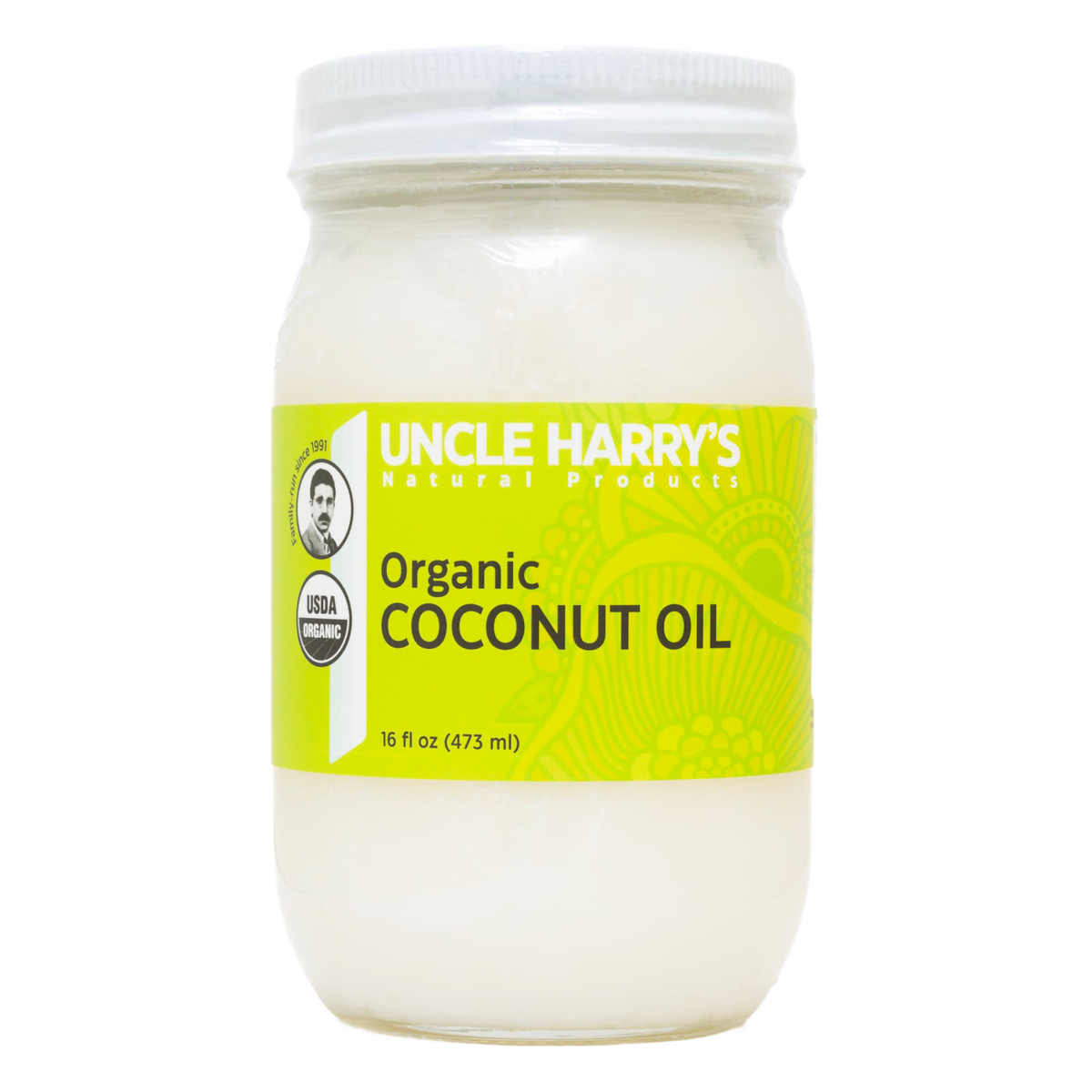 Uncle Harry's Coconut Oil - 16 fl oz