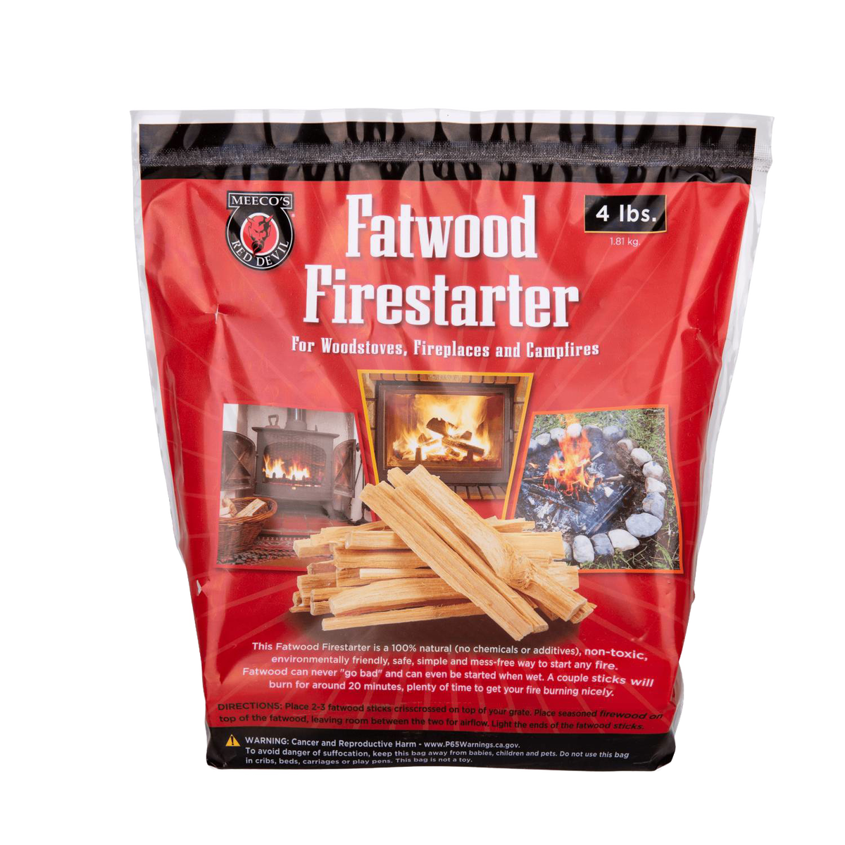 Fatwood Firestarter Bundle - 4 lb