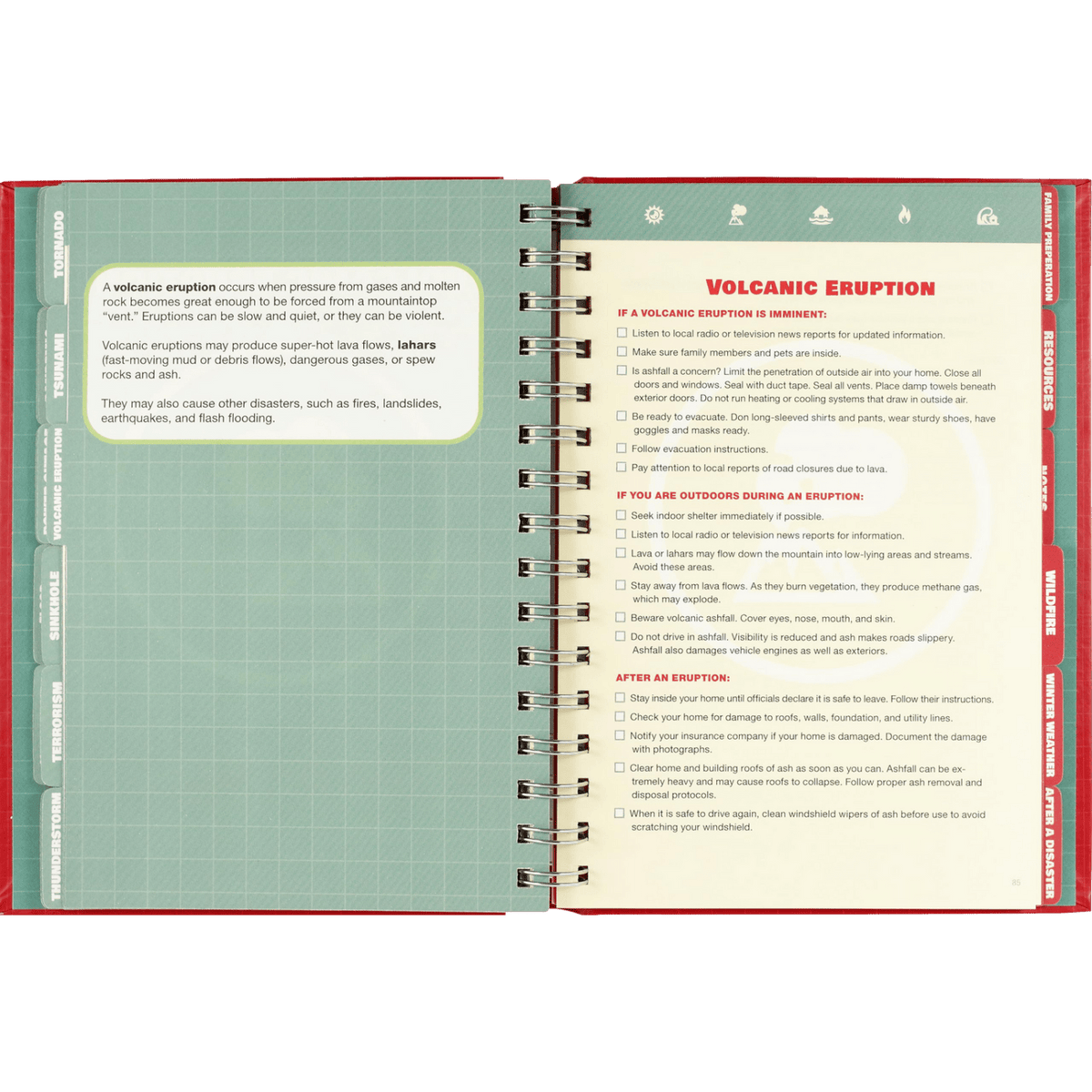 Emergency Preparedness Logbook