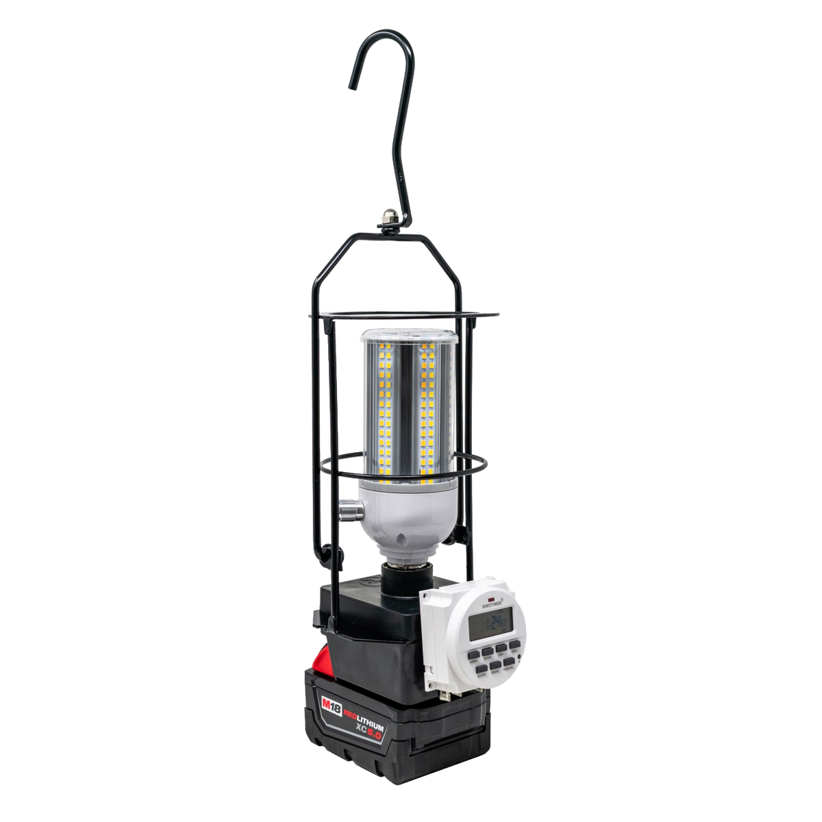 EZ-360 Hanging Light with Timer - Milwaukee/DeWalt