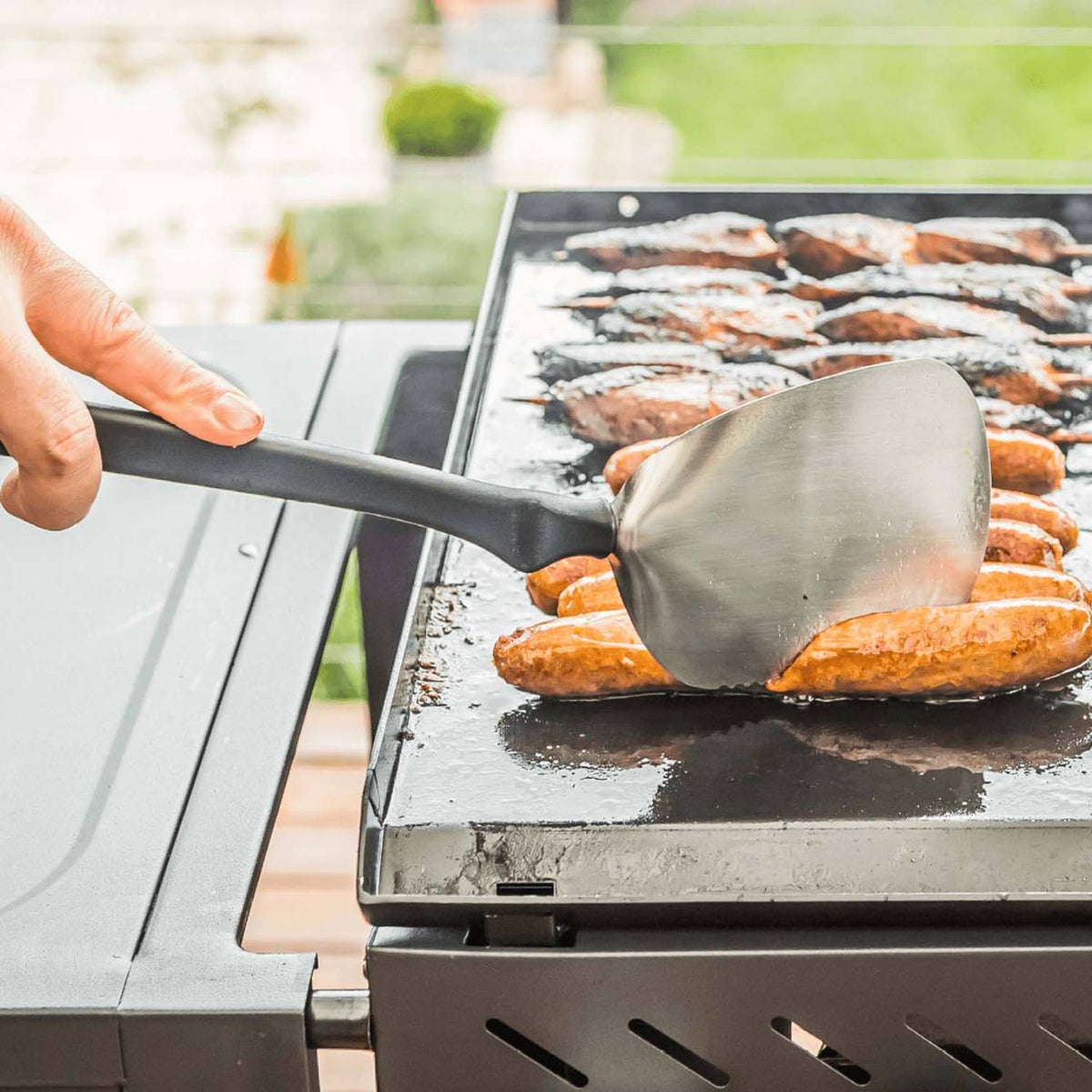 BBQ Chopula Grill Spatula - Stainless Steel