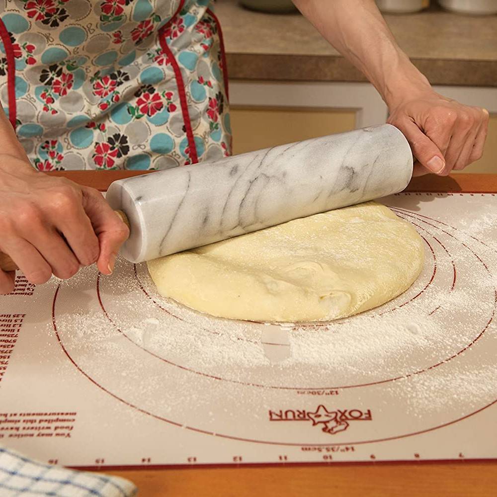 Marble Rolling Pin with Stand