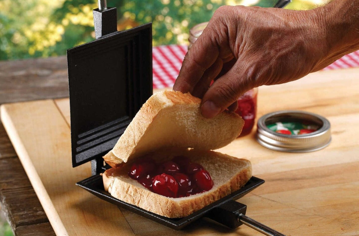 Cast Iron Square Pie Iron