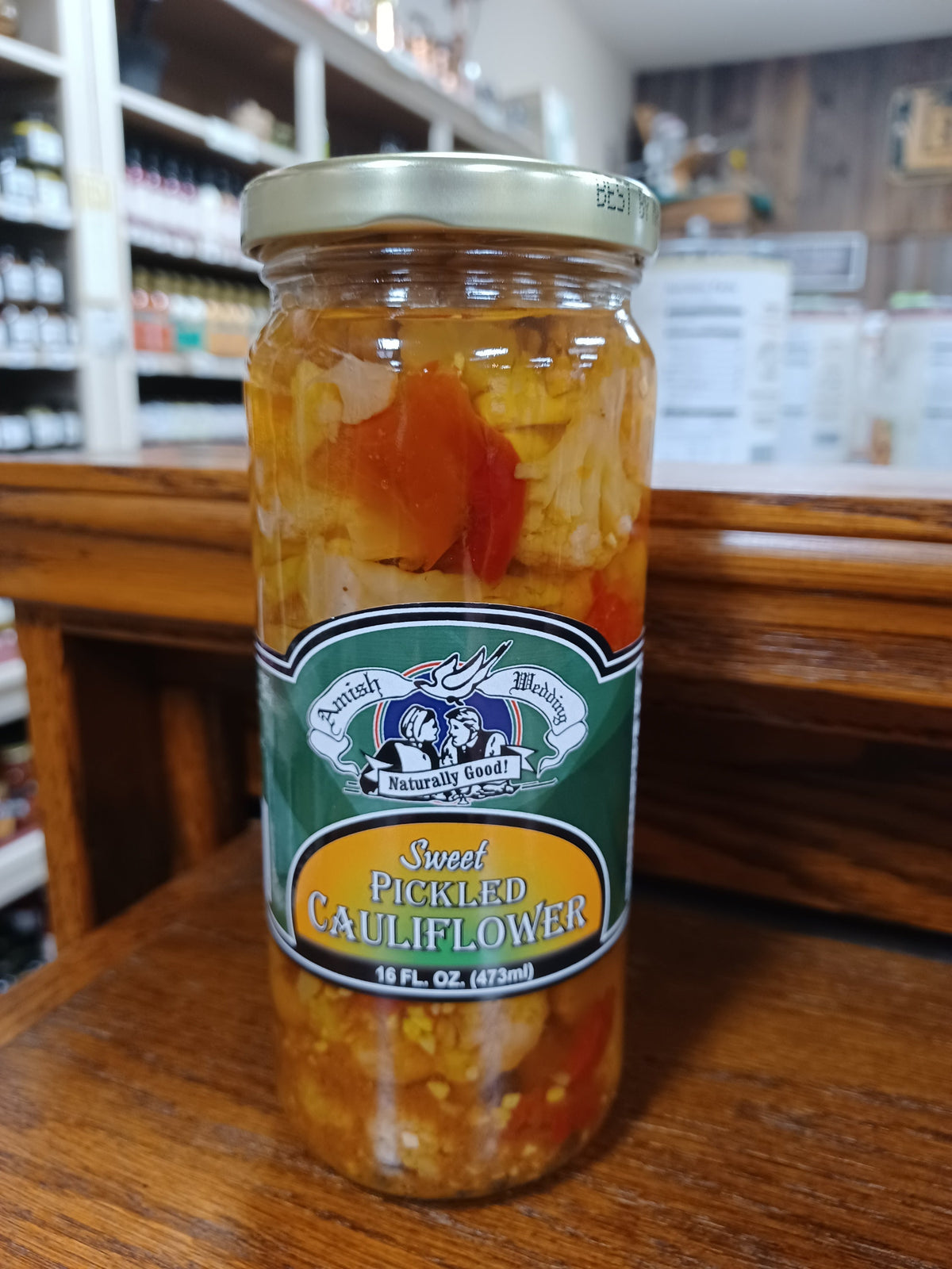 Sweet Pickled Cauliflower