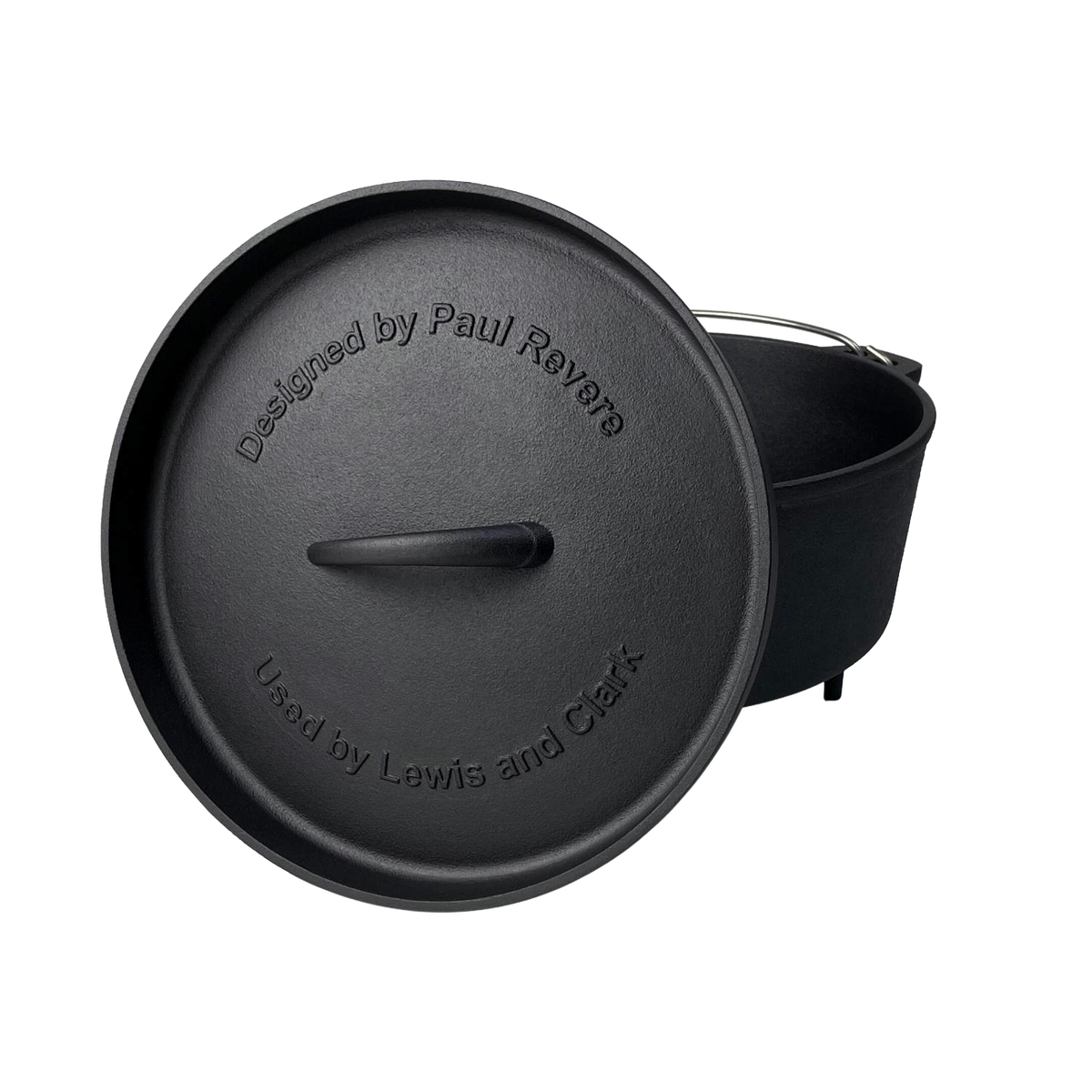 Lehman's Camp Dutch Oven - Nitrogen Hardened Cast Iron
