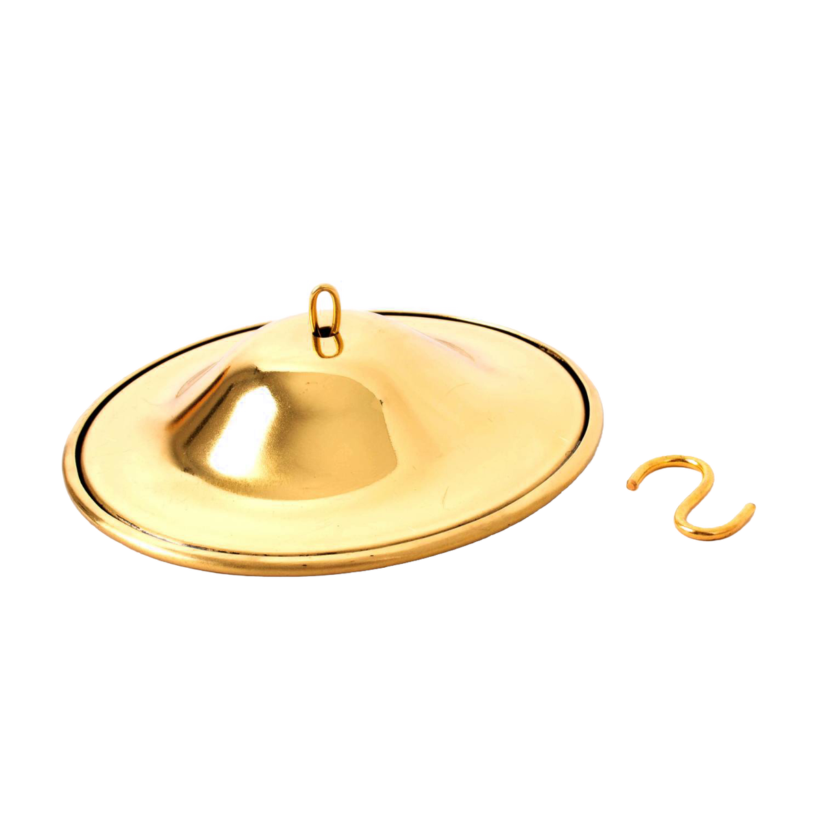 Aladdin Hanging Smoke Bell - Solid Brass