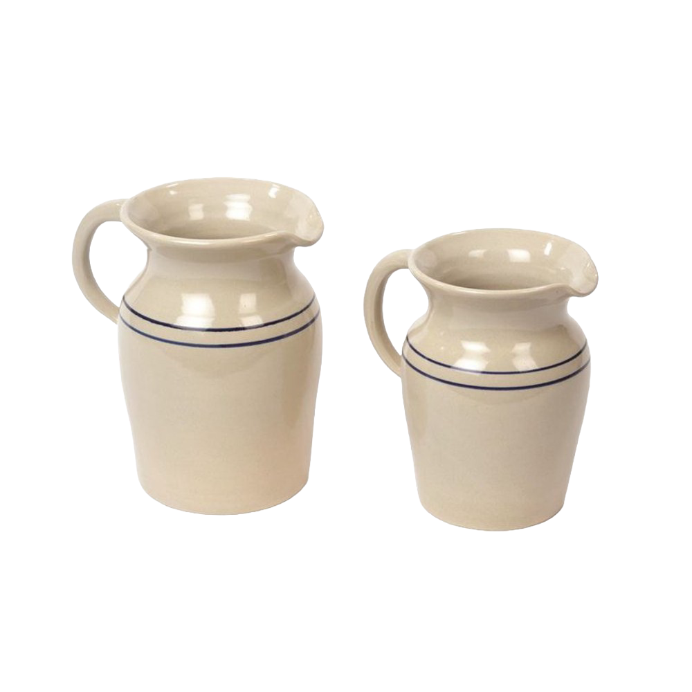 Heritage Blue Stripe Country Pitchers