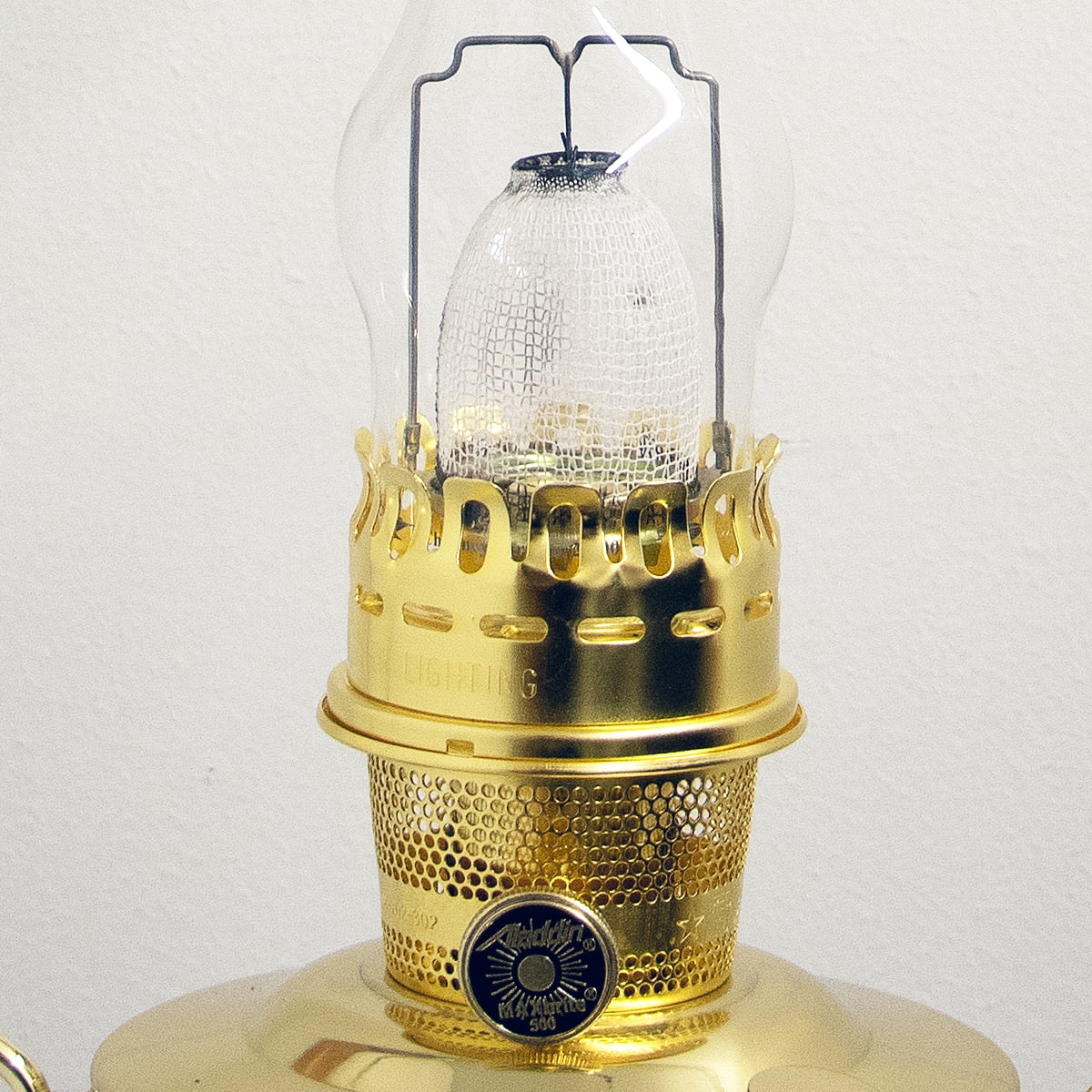 Aladdin Deluxe Brass Hanging Oil Lamp