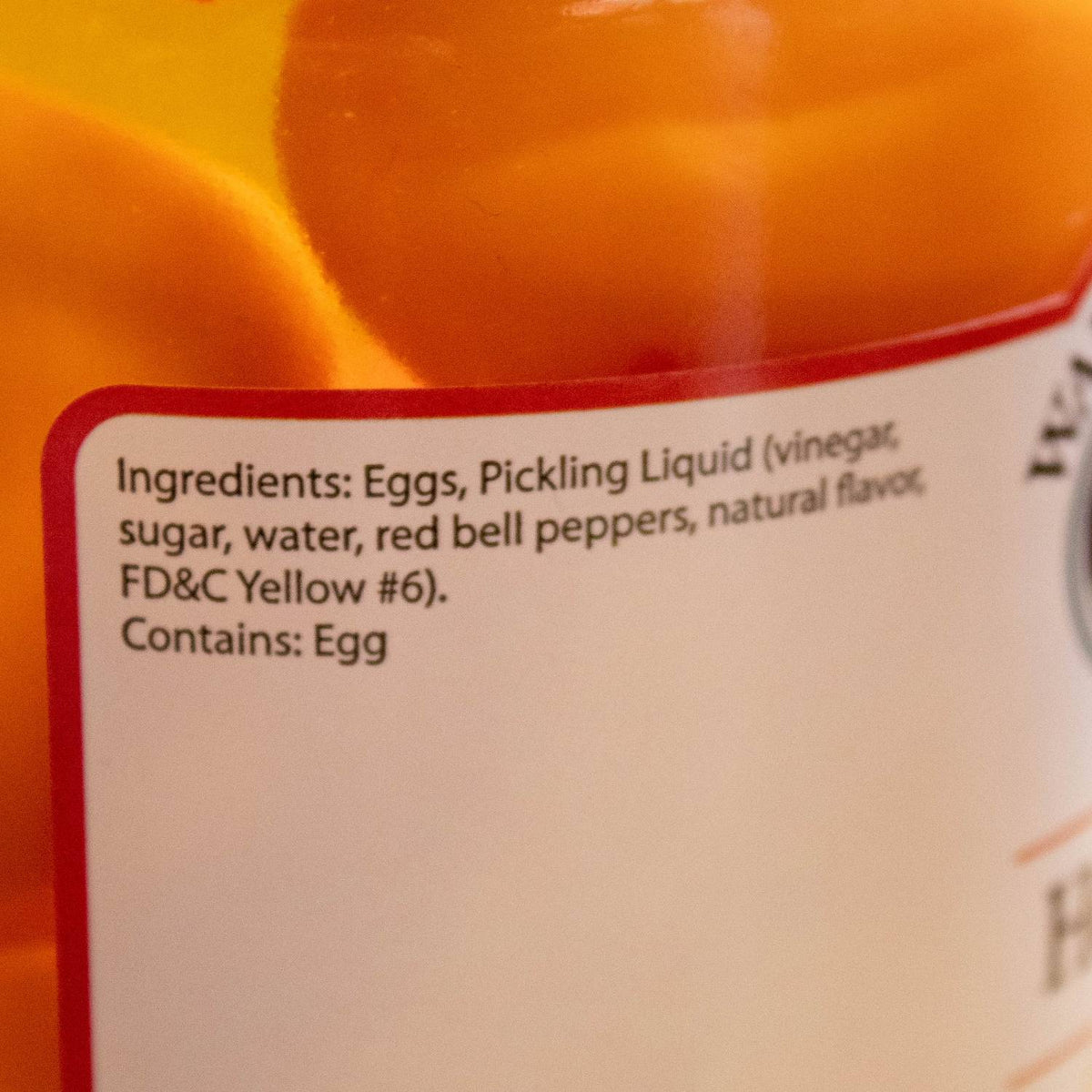 Hot Pickled Eggs - 1 Quart