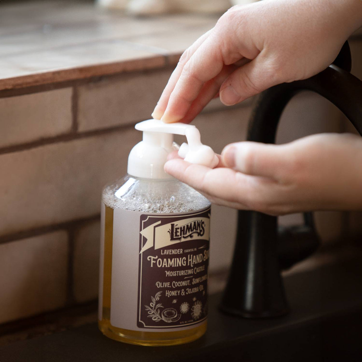 Lehman's Castile Moisturizing Foaming Hand Soap - 16 fl oz