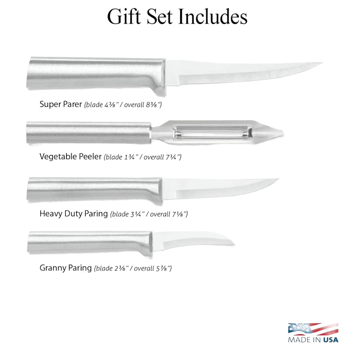 Rada Meal Prep Knife Gift Set