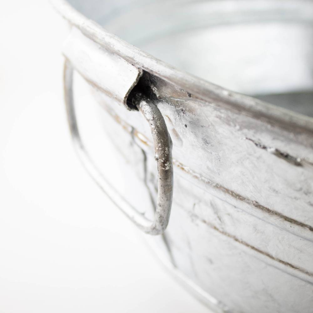 Steel Low Flat Tub - 3 Gal