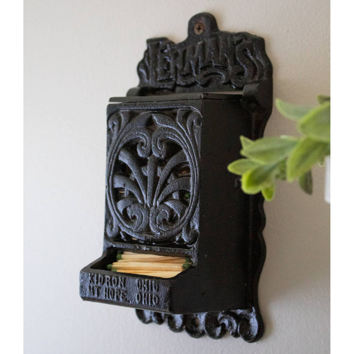 Lehman's Wall-Mounted Matchbox Holder