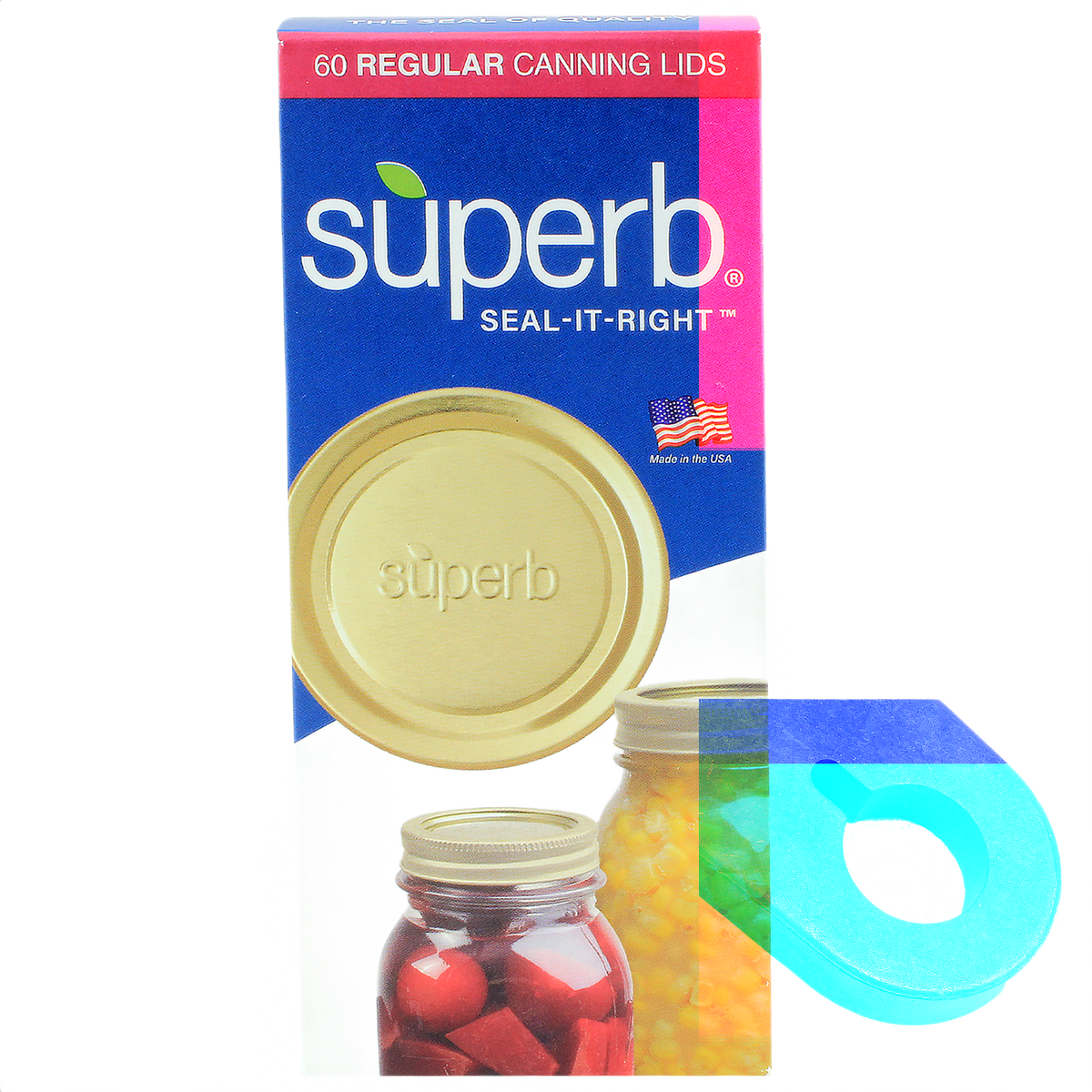 Superb Canning Jar Lids  - Regular Mouth (USA Made)