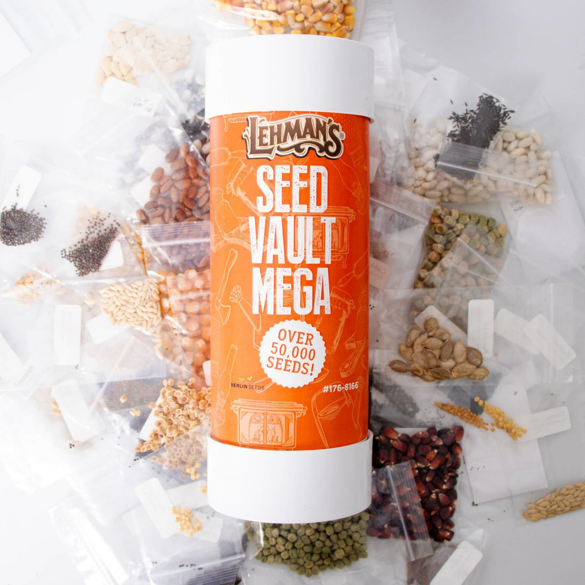 Lehman's Mega Heirloom Seed Vault - 70+ Varieties