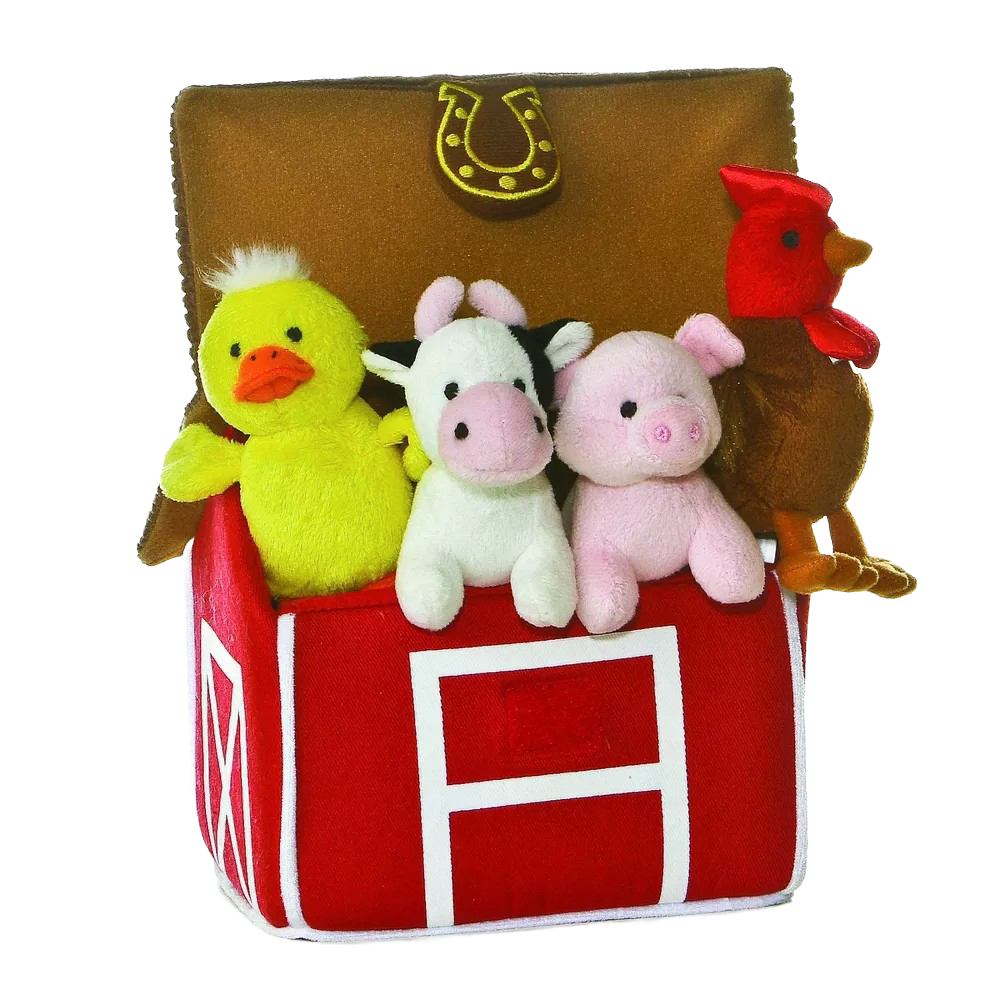 Barnyard Friends Plush Set