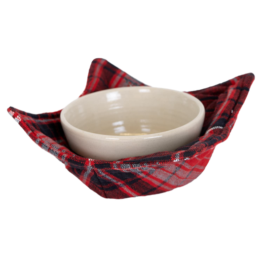 Plaid Bowl Cozy