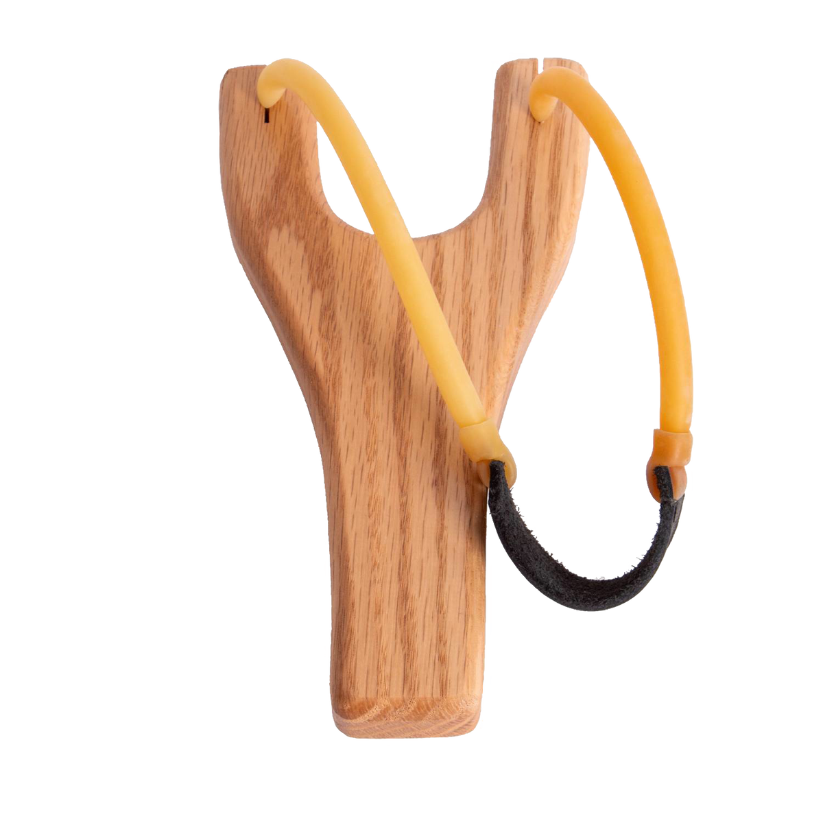 Lehman's Amish-Made Slingshot with Oak and Leather