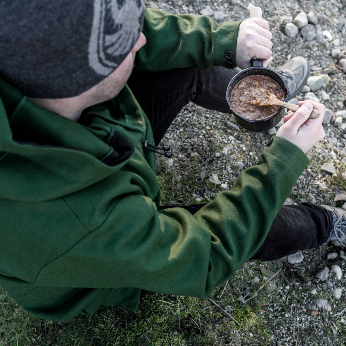 Petromax Enamel Pan for Outdoor Cooking