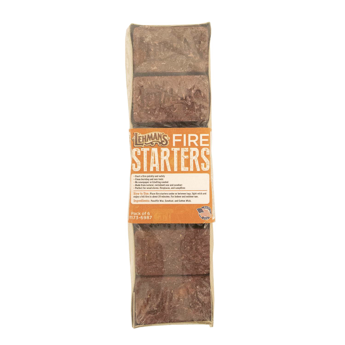 Lehman's Fire Starters - USA Made - Non-Toxic