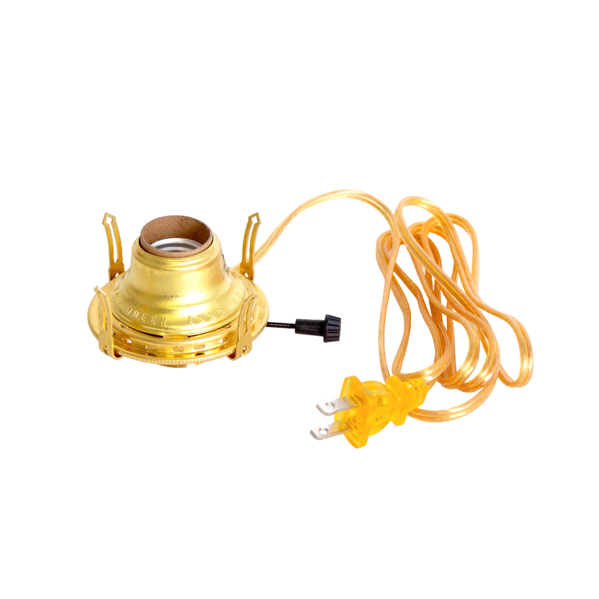 Queen Anne Electrified Burner for Oil Lamps - #2