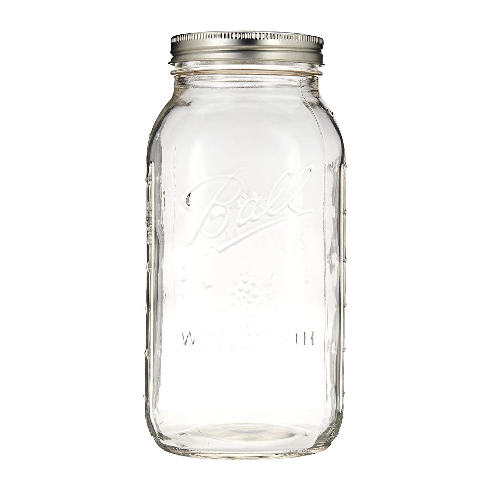 Ball Wide-Mouth Half-Gallon Canning Jars (6)