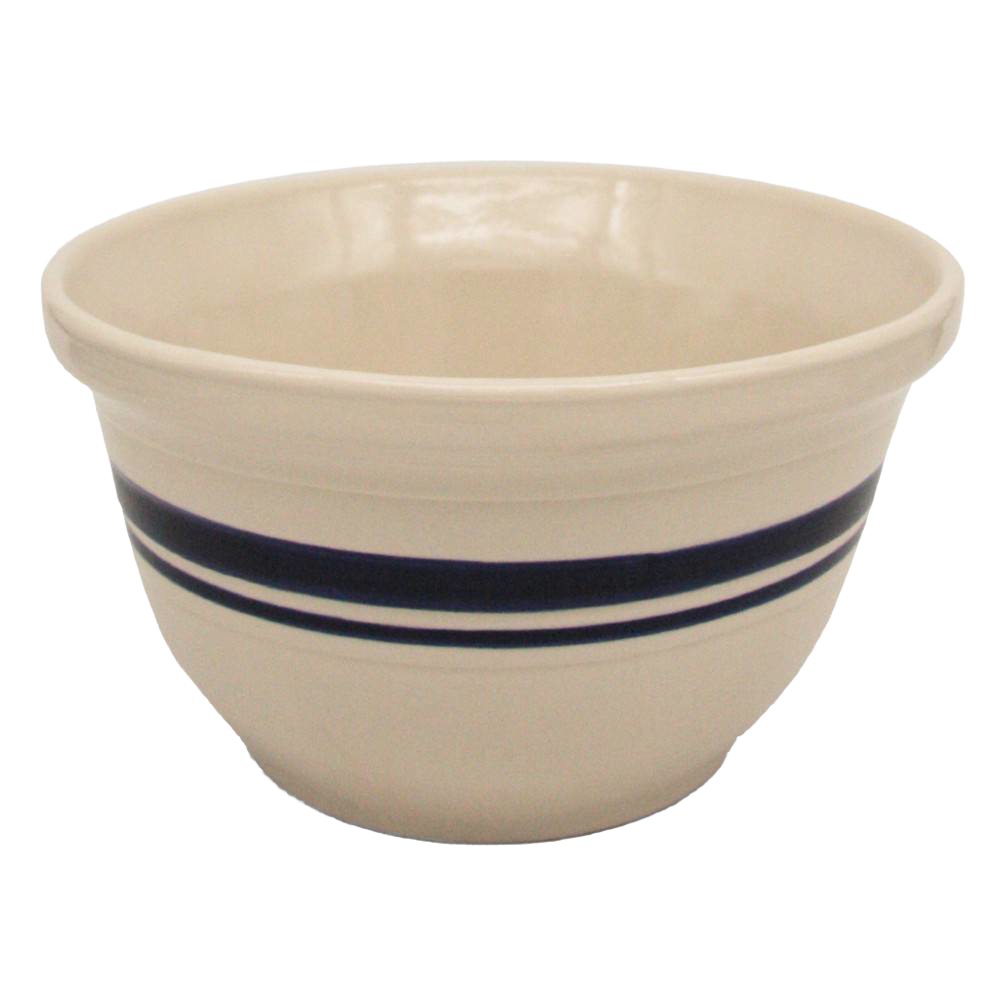 Dominion Stoneware Mixing Bowl - Blue Striped