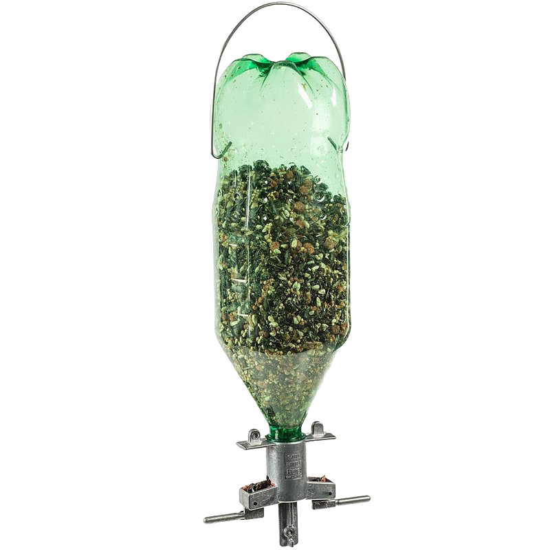 Soda Bottle Bird Feeder Adapter