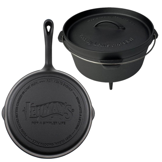 Lehman's Cast Iron Campfire Cooking Set