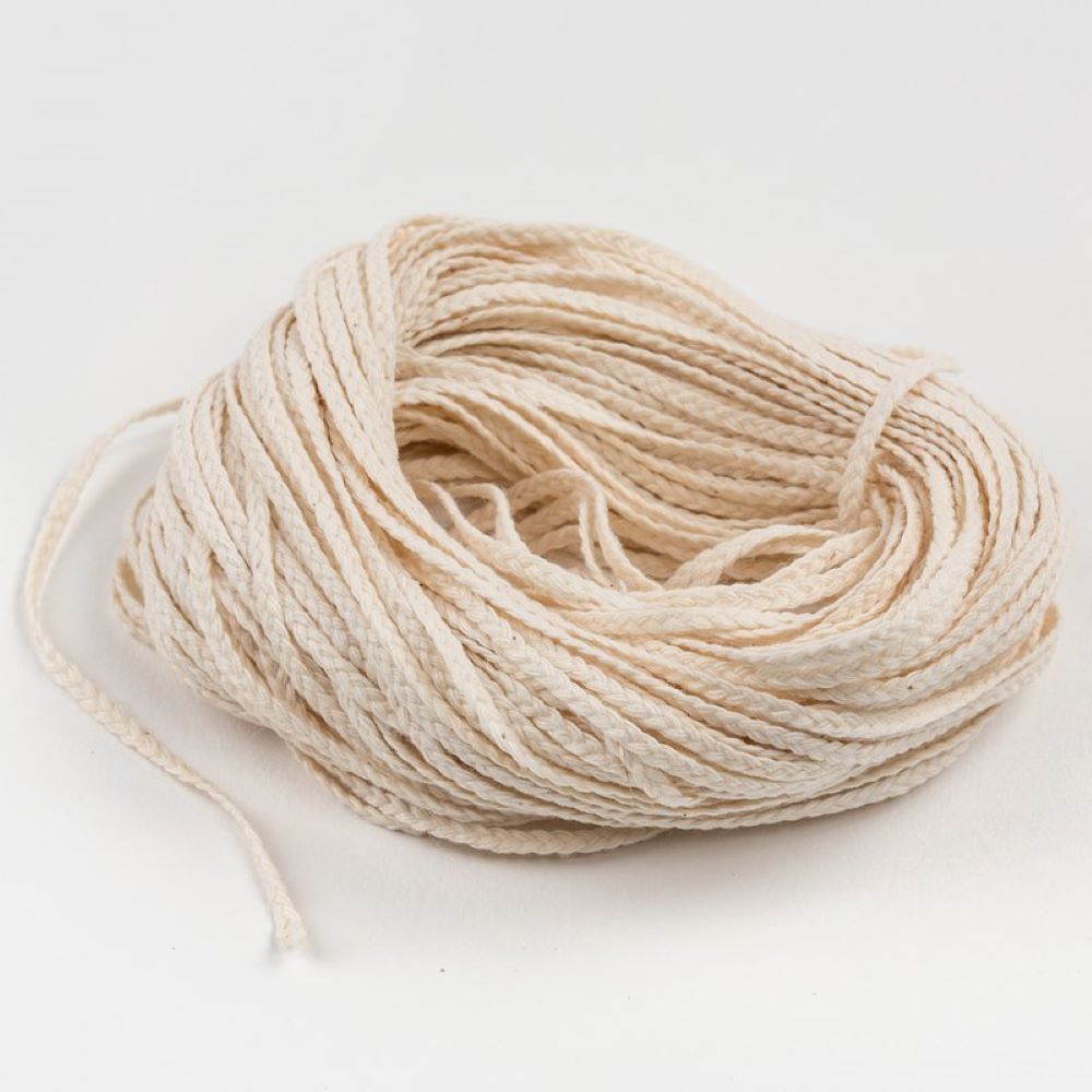15 Ply Flat-Braid Wicking for Candlemaking