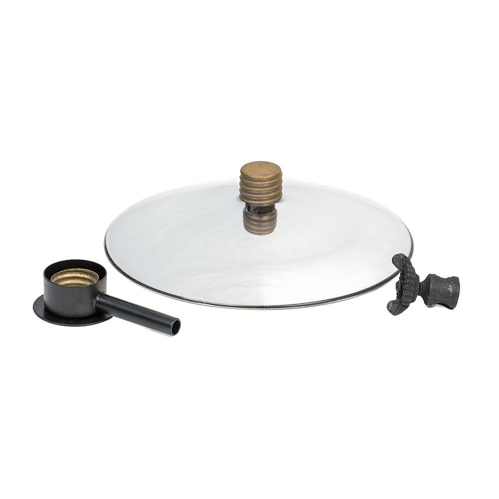 Mercury Reflector with locking nut for oil lamps