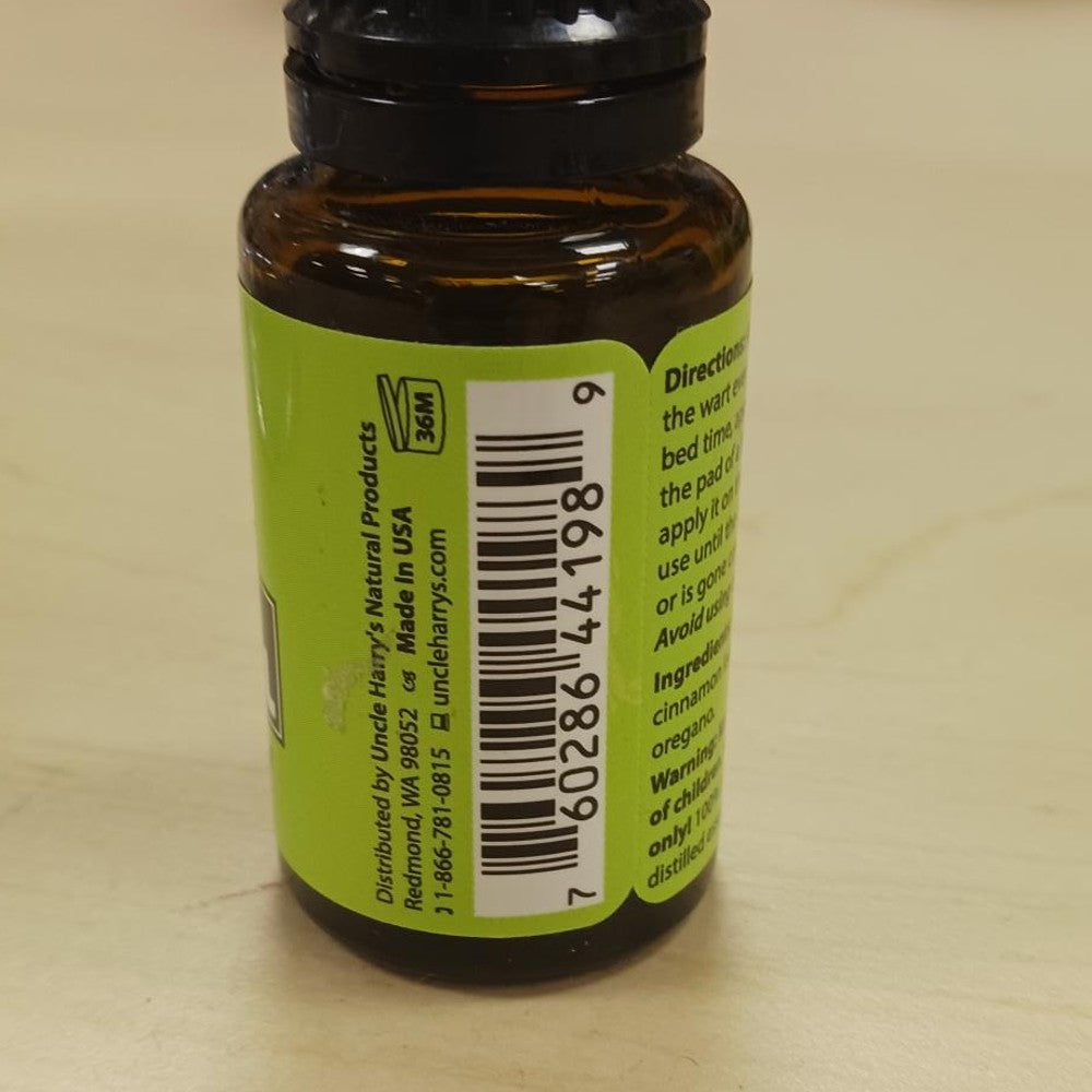 All-Natural Wart Oil