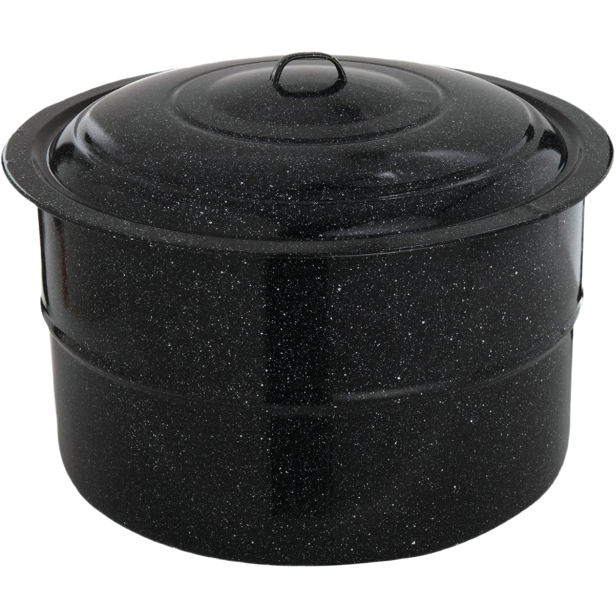 Black Enamelware Canner - 33 qt