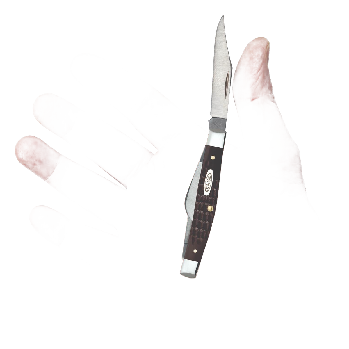 Case Medium Stockman Knife - Brown Synthetic Sloped Bolster