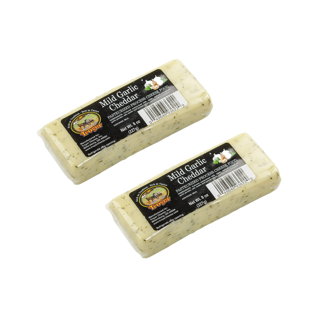 Shelf-Stable Cheese Food - Two 8-oz Packs
