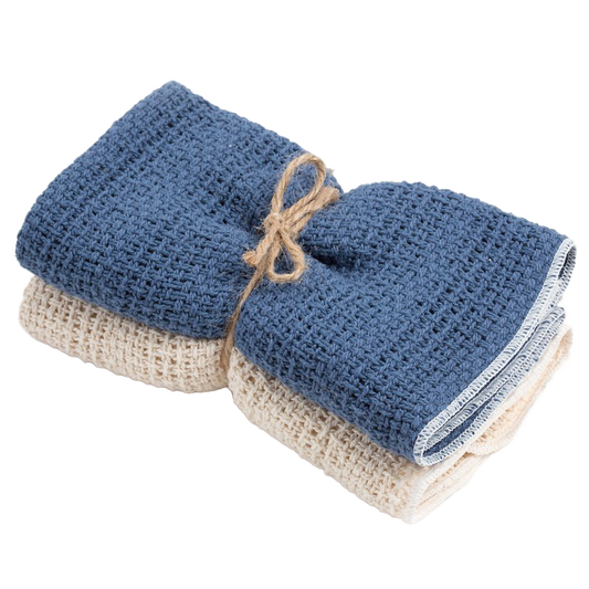 100% Cotton Kitchen Towels - Pack of 2