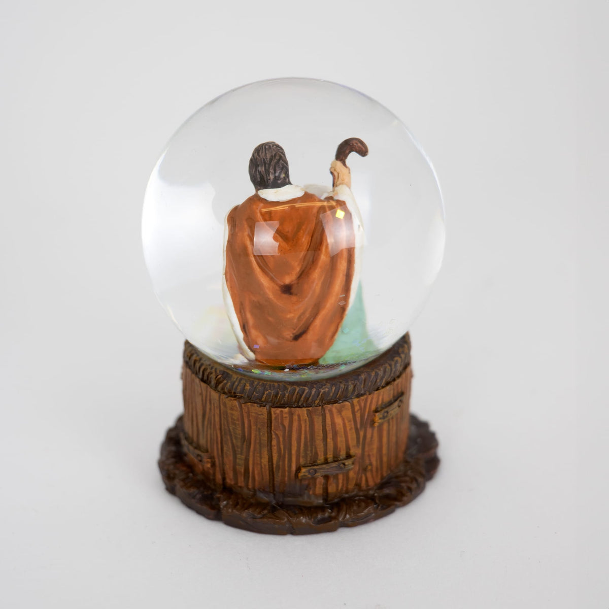 Holy Family Mini Glitter Snow Globe - 2.5"
