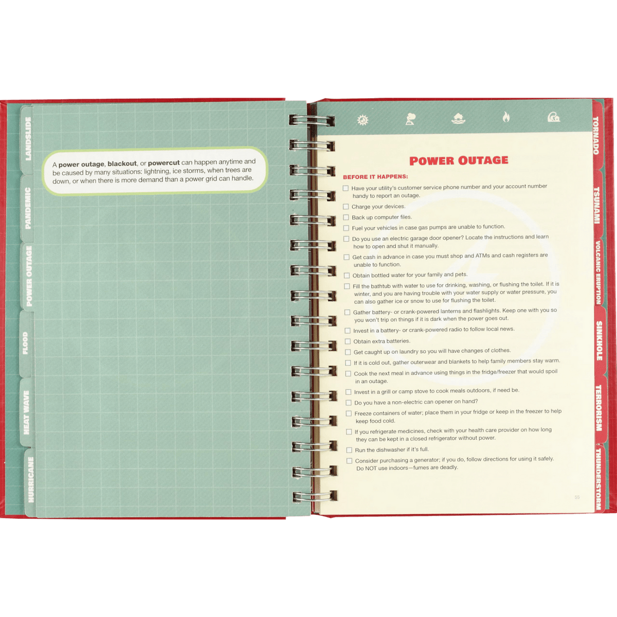 Emergency Preparedness Logbook
