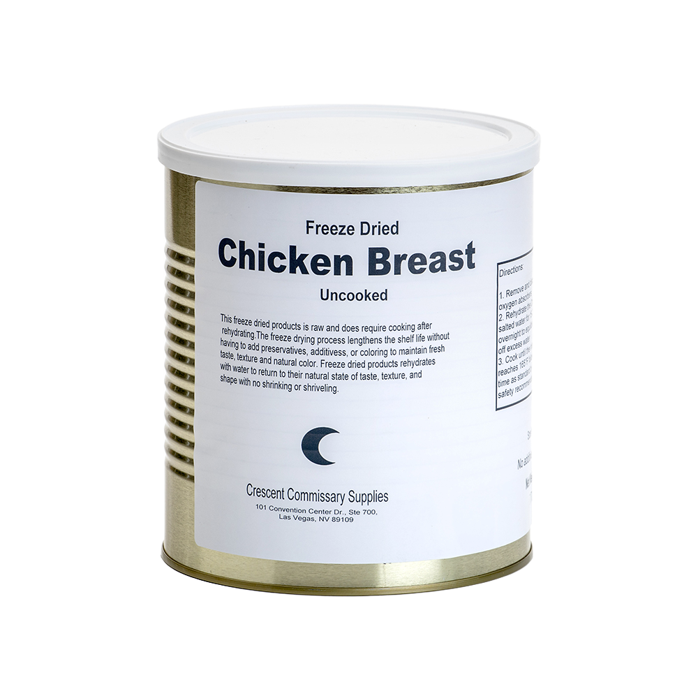 Freeze-Dried Chicken Breasts