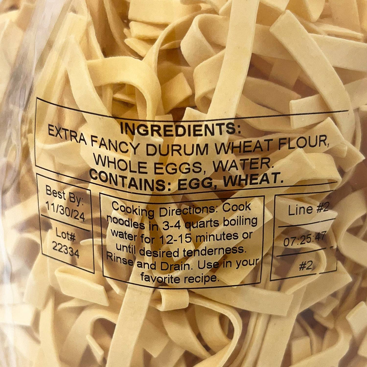 Lehman's Delicious Homemade Egg Noodles