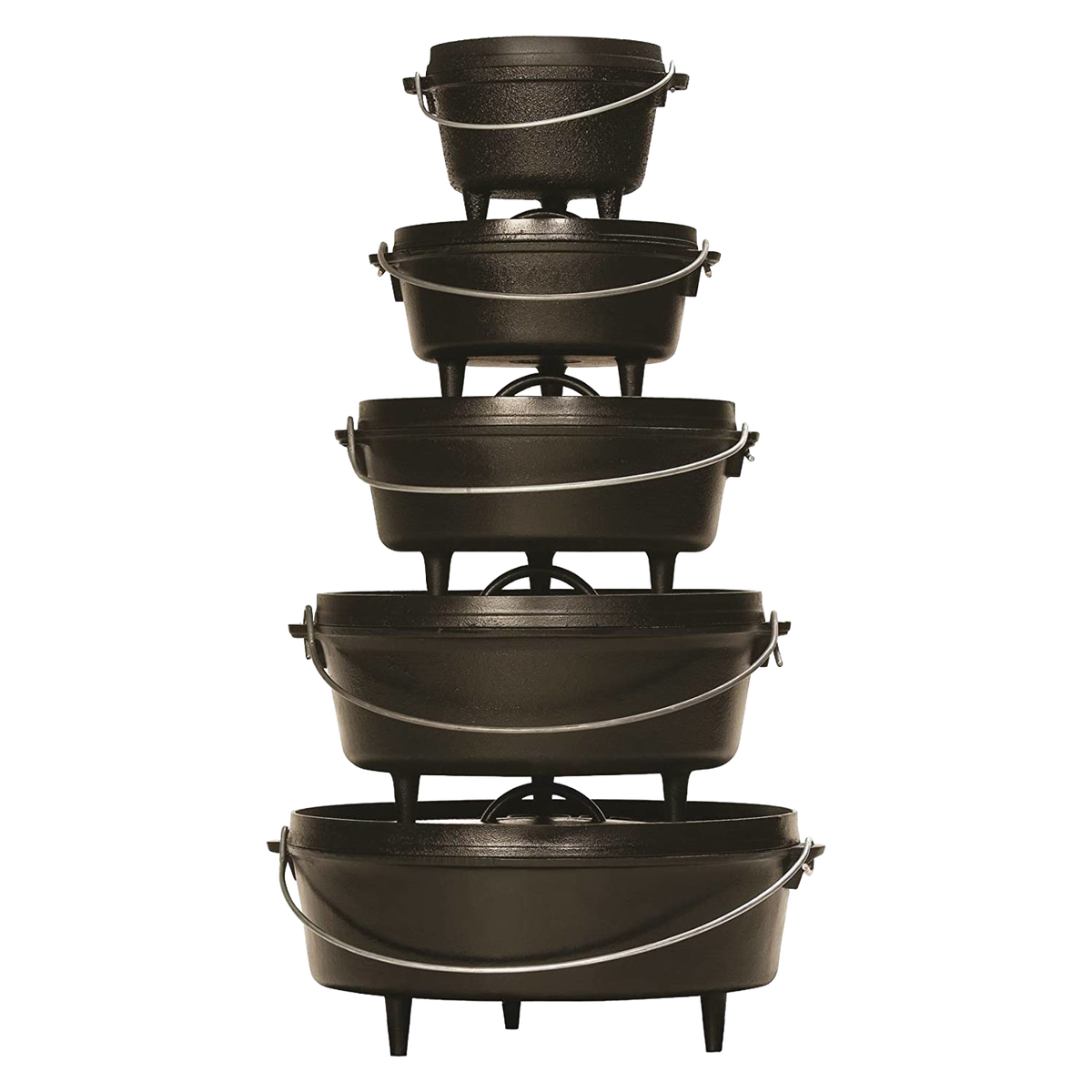Lodge Cast Iron Camp Dutch Ovens
