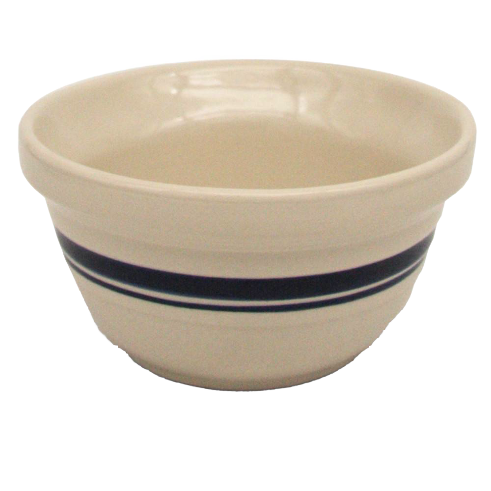 Dominion Stoneware Mixing Bowl - Blue Striped