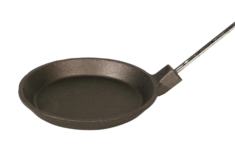 Long-Handled Campfire Skillet