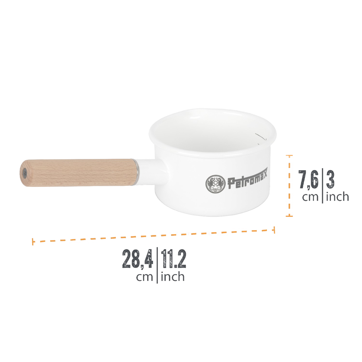 Petromax Enamel Pan for Outdoor Cooking